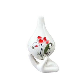Окаріна Alfabeto OC6T-LS // Tuba Ceramic Ocarina (Lotus) (кукушка, свисик, свисткова флейта)