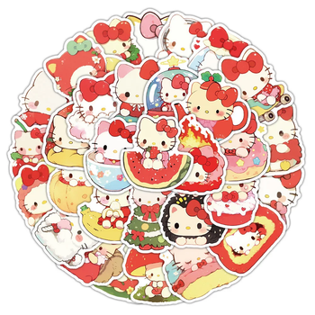 Стикерпак Набор наклеек GeekLand Hello Kitty Хелло Китти 55 штук SP HK 03