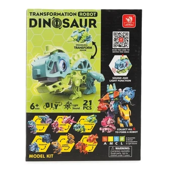 Трансформер Star Toys Стегозавр-Винищувач світло, звук ECXP2303-C