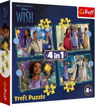 Пазли 4in1 (35 48 54 70) Wish Мрії збуваються Trefl