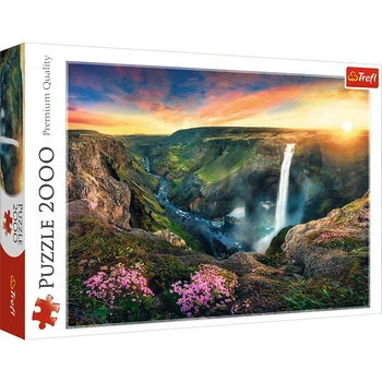 Пазли 2000 ел. Водоспад Хайфосс 27091