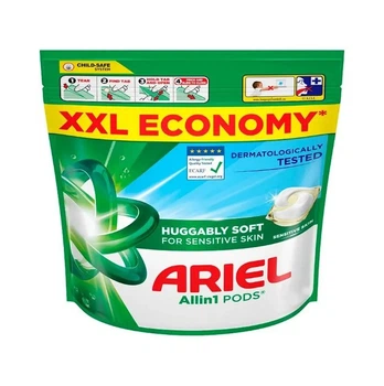 Капсули для прання Ariel All-in-1 Sensitive Skin для чутливої шкіри 50 шт