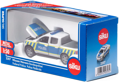 Samochód Siku Super Nissan Navara Niemiecka policja federalna (4006874023172)