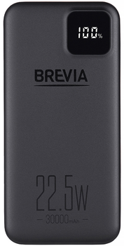 Powerbank Brevia 30000mAh 22.5W Black (45320PB)