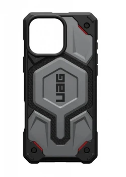 Противоударний чохол UAG Monarch Pro Kevlar with MagSafe Kevlar Elemental для iPhone 16 Pro Max Grey