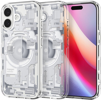 Панель Spigen Ultra Hybrid MagSafe Case для Apple iPhone 17 Zero One White (8800283315172)