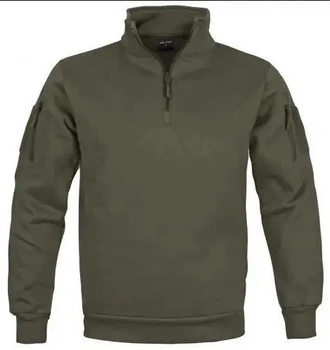 Кофта Mil-Tec Sweatshirt Толстовка Olive 11472512 - розмір 2XL