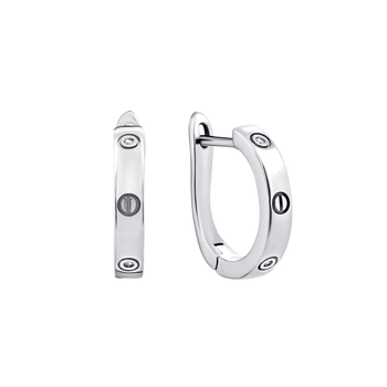 Сережки Cartier Silvex925 СК2Ф/2038 срібло (90957)