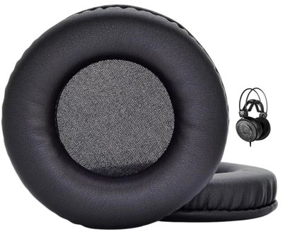 Амбушюры для Audio-Technica ATH AD500X, AD700X, AD900X, AD2000X black черные
