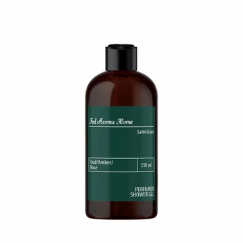 Парфюмированный гель для душа Feel Aroma Home Satin Grace Уд, Амбра,Роза и Древесные ноты 250 мл.