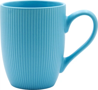 Кухоль Milika Decagon Color Blue керамічний 350 мл (M0420-MG350-CB)