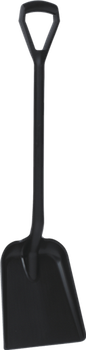 Лопата Vikan, 327х217х50 мм, черная