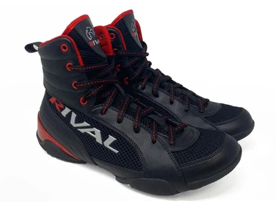 Боксерки RIVAL Guerrero Deluxe Boxing Boots US 7 (EUR 40) чорний/червоний (3955)