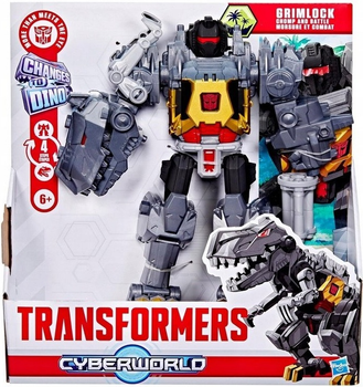 Фігурка Hasbro Трансформери Cyberworld Grimlock Dinozaur 25 см G0748 (5010996319166)