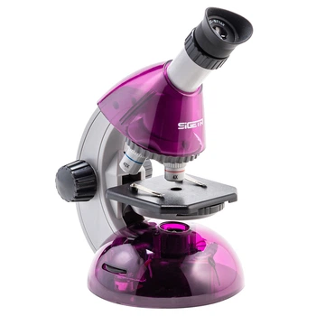 Мікроскоп SIGETA MIXI 40x-640x PURPLE (з адаптером для смартфона) (65914)