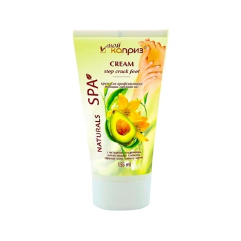 Крем проти тріщин ніг з маслом ши та чайного дерева Natural Spa