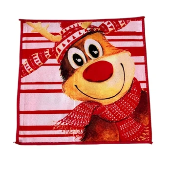 Салфетка кухонная из микрофибры, 30*30 см, арт 019255, 1 шт.