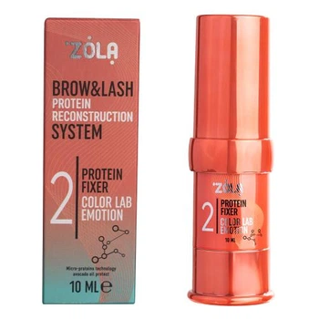 Состав для ламинирования бровей и ресниц ZOLA Color Lab Emotion 02 Protein Fixer 10 мл