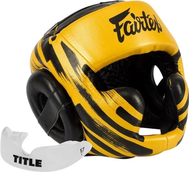 Боксерський шолом Fairtex HG16 Gold XL ( HG16_XL_Gold )