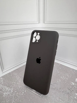 Чехол Wave Silicone Case з защитой камеры для iPhone 11 Pro Max Cocoa
