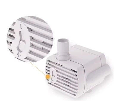 Насос помпа USB 5V для акваріумів автопоїлок та фонтанів для котів та собак - білий