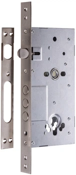 Замок врезной Astex универсальный на входные двери (AT - Lock 252 R - BN)