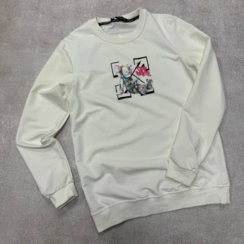 Мужской свитшот Off-White белый S