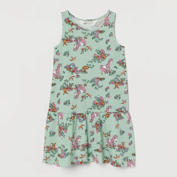 Сукня H&M 110 116см м'ятний єдинороги 1510870530
