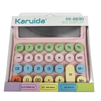 Калькулятор "Karuida" 142*153*35мм на батарейках