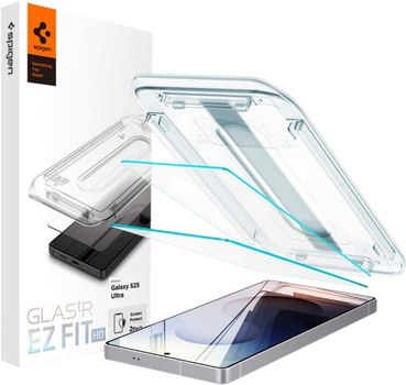 Захисне скло Spigen Glas.tR EZ Fit HD для Samsung Galaxy S25 Ultra 2 шт. (AGL09082)