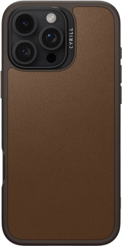 Панель Spigen Cyrill Kajuk MagFit для Apple iPhone 16 Pro Max Saddle Brown (ACS08397)