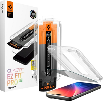 Захисне скло Spigen Glas.tR EZ Fit Pro HD Privacy для Apple iPhone 17 Pro Max/16 Pro Max (AGL10096)