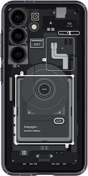 Etui Spigen Ultra Hybrid Zero One do Samsung Galaxy S24 Black (ACS07350)