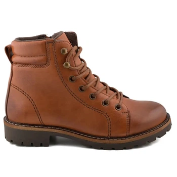 Ботинки Casual cognac (4019_39) коричневая кожа