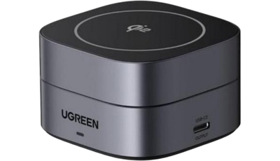 Бездротовий зарядний пристрій Xiaomi Ugreen Qi2 2-в-1 Silver (Qi2_1)