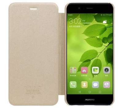 Чехол книжка Nillkin sparkle series для Huawei Nova 2 Plus Black