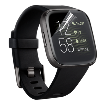 Противоударная гидрогелевая пленка Hydrogel Film для Fitbit Versa 2 (3 шт), Transparent
