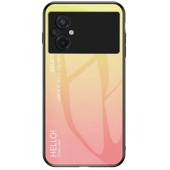 Чехол-накладка Gradient Beyourself для Xiaomi Poco M5 pink