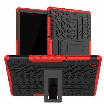 Бронированный чехол Armored Case для Lenovo M10 Plus 2022 3rd Gen red