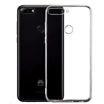 Прозрачный силиконовый чехол накладка Oucase для Huawei Y6p Prime 2018