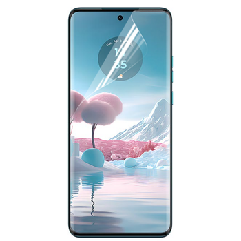 Противоударная гидрогелевая пленка Hydrogel Film для Motorola Edge 40 Neo, Transparent