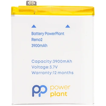 Аккумулятор PowerPlant OPPO Reno2 (BLP737) 3900mAh