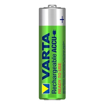 Аккумуляторная батарейка Varta Recharge ACCU 2700mAh AA HR6 Ni-MH, Green