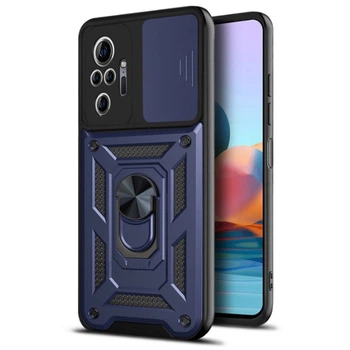Чехол-накладка Ricco Camera Sliding для Xiaomi Redmi Note 10 Pro Blue