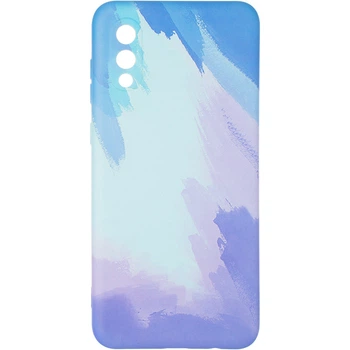 Чехол-накладка Watercolor Case для Samsung Galaxy A02 Blue