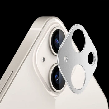Защитная рамка на заднюю камеру Epik Screen Saver для Apple IPhone 13 Mini Silver