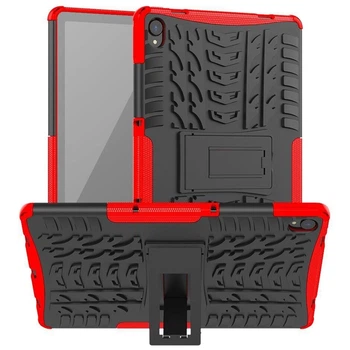 Бронированный чехол Armored Case для Lenovo Tab P11 / P11 5G / P11 PLus Red