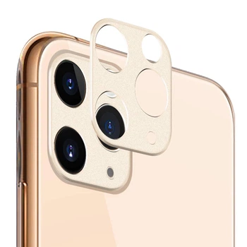 Защитная рамка со стеклом XO Tempered на заднюю камеру для Apple iPhone 11 Pro / iPhone 11 Pro Max Gold