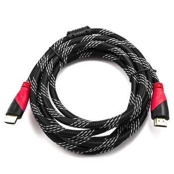 Шнур E-Cable HDMI - HDMI 1.4V High Speed 3 м Black