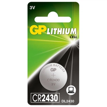 Батарейка GP CR2430 Lithium 3V Silver